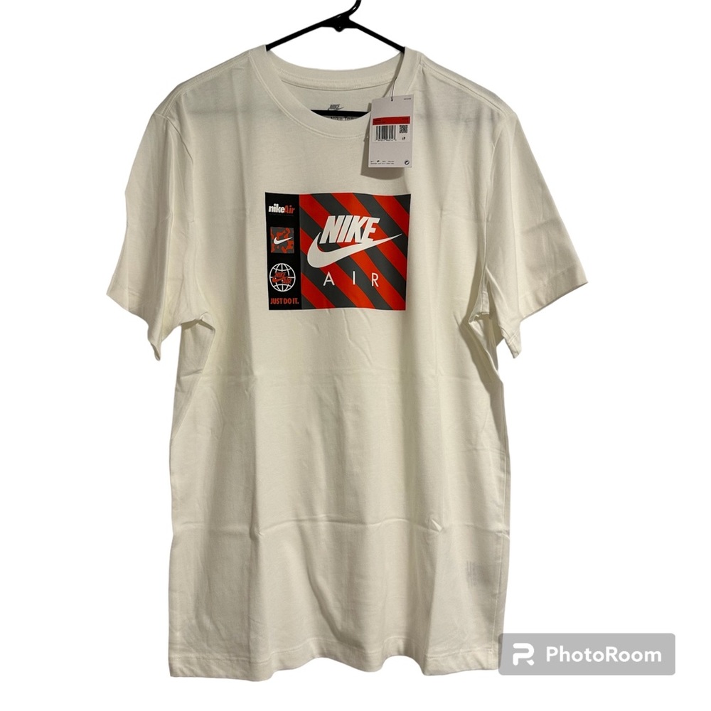 The Nike Tee Men’s Large White T-shirt 100% Cotton